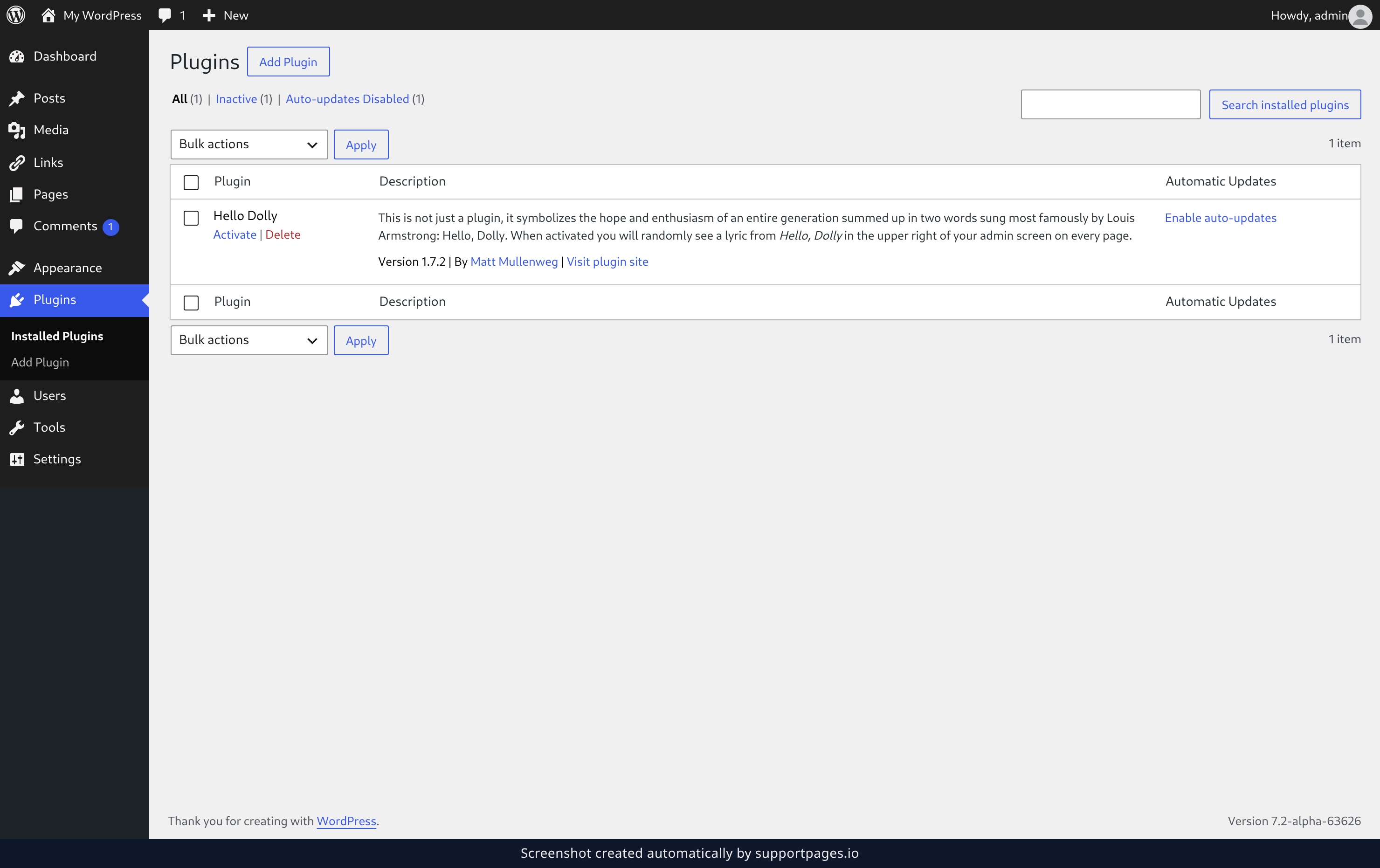 Open the plugin directory illustration