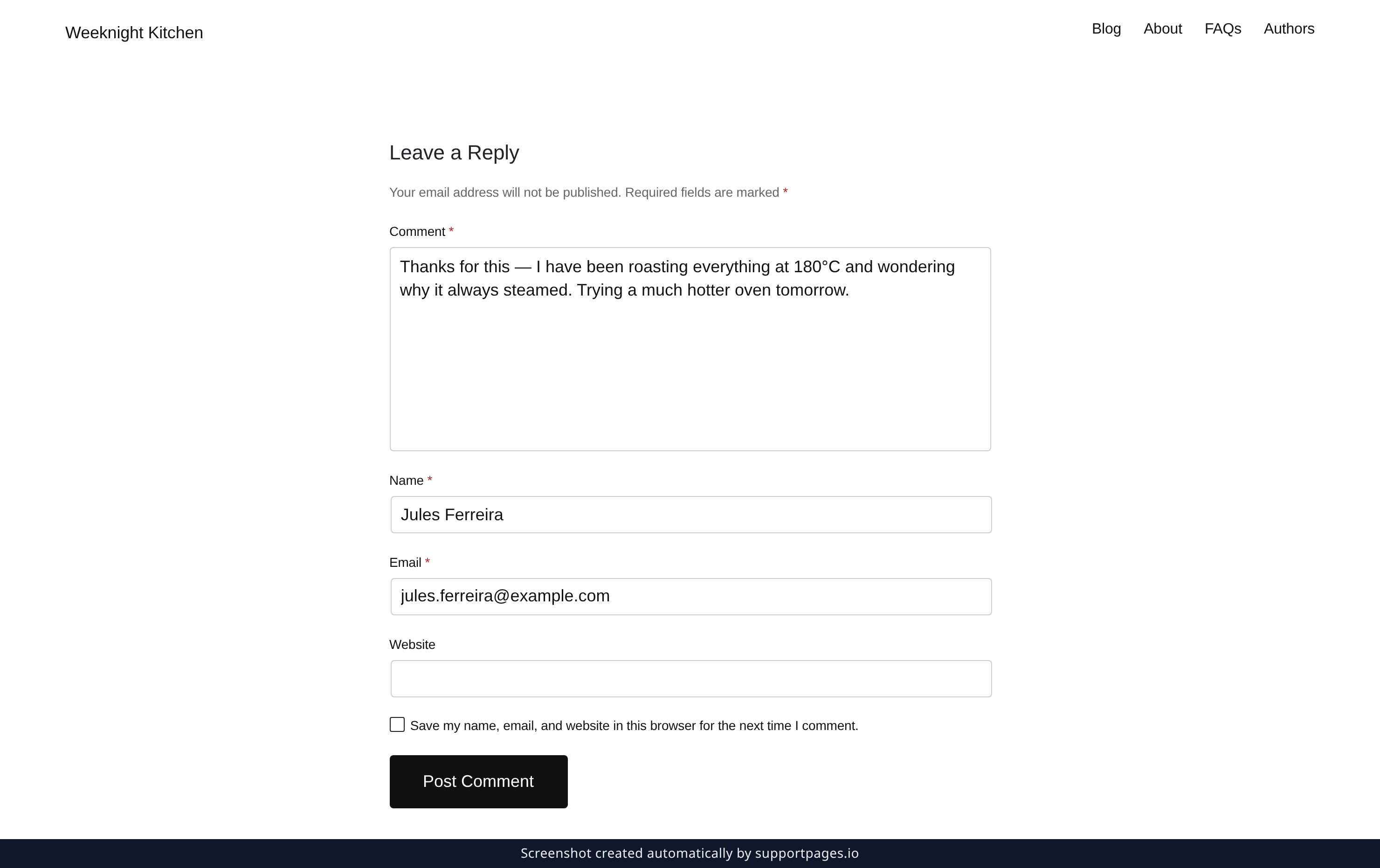 Write and post your comment illustration