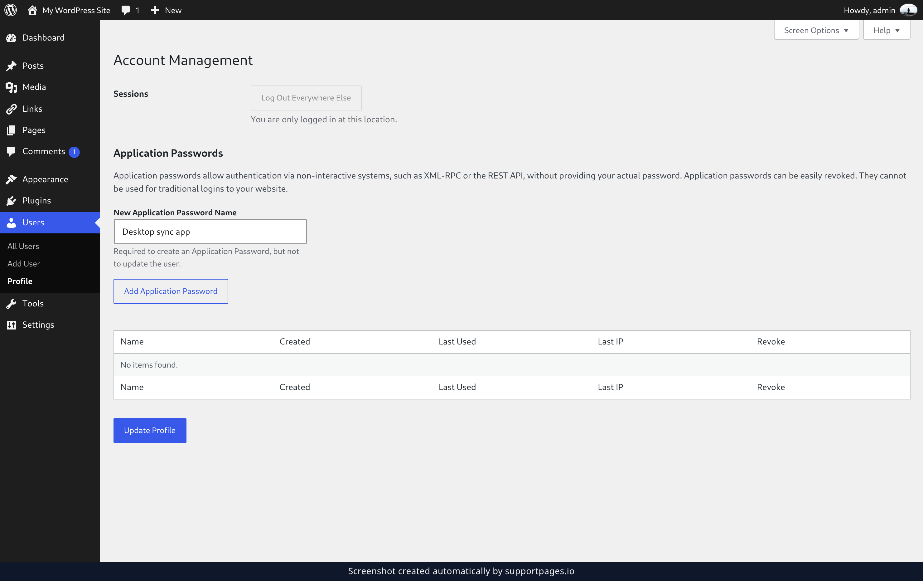 Create the password illustration